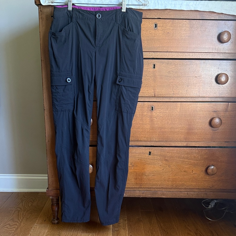 Eddie Bauer Black/Gray Cargo Pants